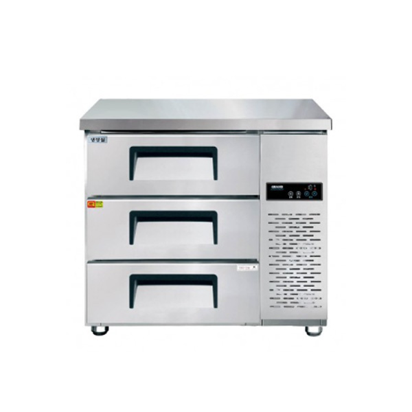 [동양렌탈]그랜드우성 직냉식 냉장고 올스텐 (높은서랍냉장고)