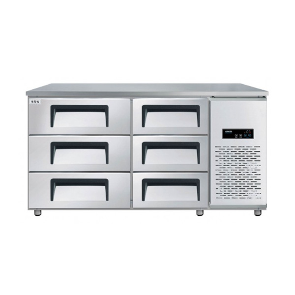 [동양렌탈]그랜드우성 직냉식 냉장고 올스텐 (높은서랍냉장고)