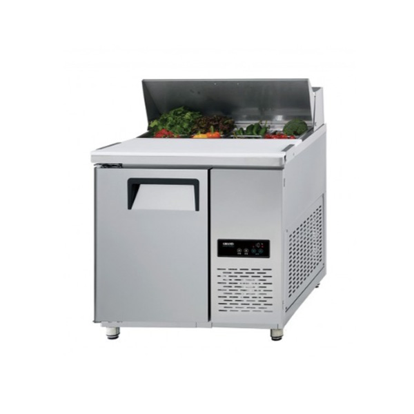 [유버스]그랜드우성 간냉식 냉장고 올스텐 (샐러드냉장고)