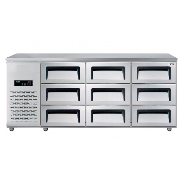 [유버스]그랜드우성 간냉식 냉장고 올스텐 (서랍형냉장고)