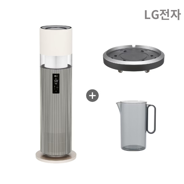 [이니렌탈]LG 가습기 하이드로타워+무빙휠+급수비커