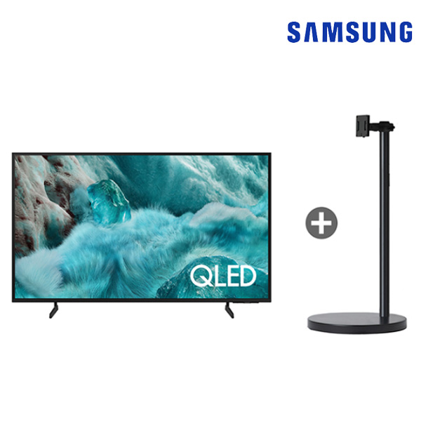 [헬로렌탈]삼성 무빙스타일 QLED 108cm 라이트(블랙)