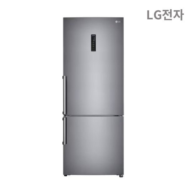 [스마트]LG 모던엣지 냉장고 462L 프라임실버