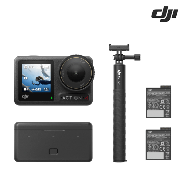 [이니렌탈]DJI Osmo Action 4 어드벤쳐 콤보 핸드헬드