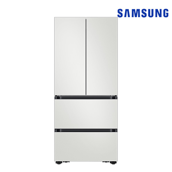 [유버스]삼성 김치냉장고 4도어 키친핏 Max 420L 코타화이트