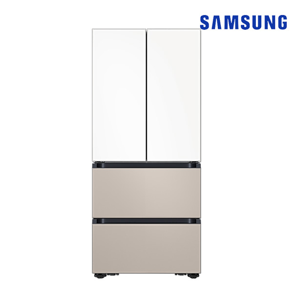 [유버스]삼성 김치냉장고 4도어 490L 새틴화이트베이지
