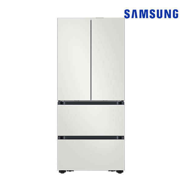 [유버스]삼성 김치냉장고 4도어 키친핏 Max 418L 코타화이트