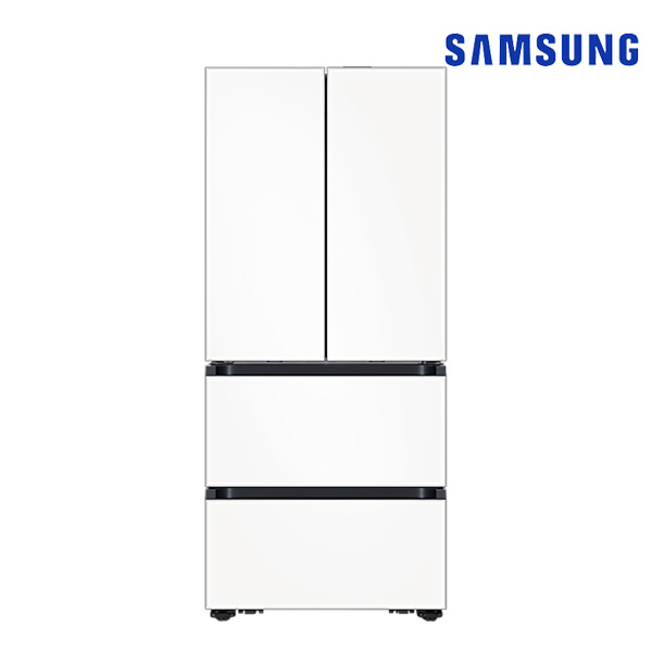 [유버스]삼성 김치냉장고 4도어 487L 맞춤숙성실 새틴화이트