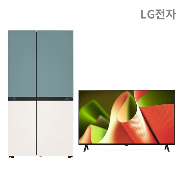 [스마트]LG 양문형 냉장고 832+올레드 TV 55인치