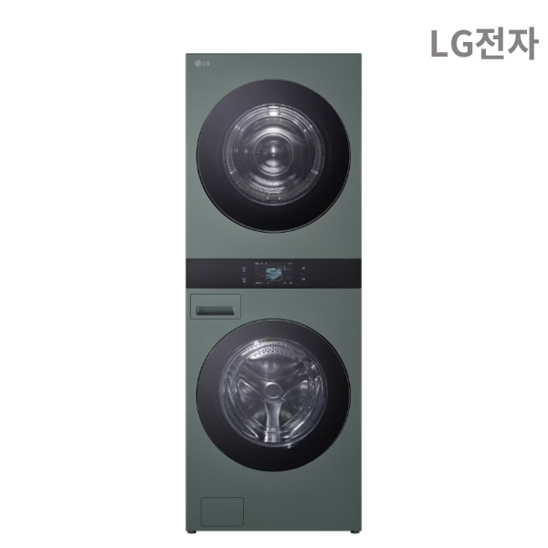 [KT가전구독]LG 워시타워 25+25kg 그린