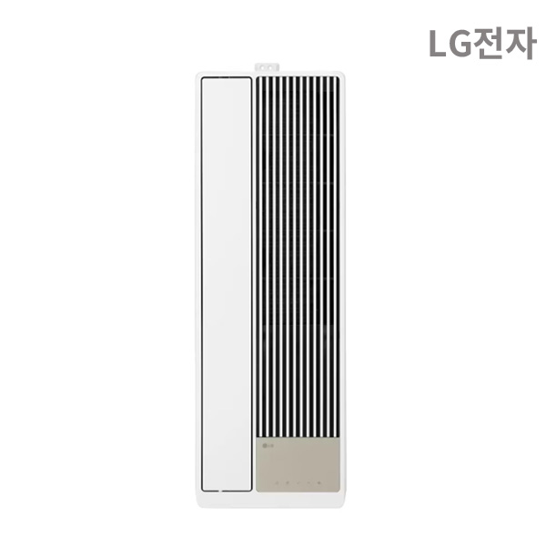 [헬로렌탈]LG 창문형에어컨 19.4㎡ 연장키드45cm