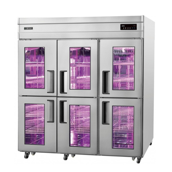 [동양렌탈]그랜드우성 간냉식 고기숙성고 65박스 유리문