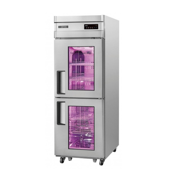 [유버스]그랜드우성 간냉식 고기숙성고 25박스 유리문