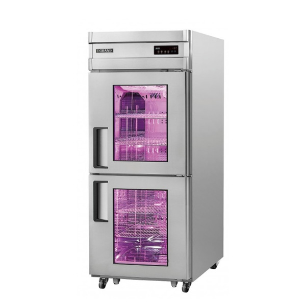 [유버스]그랜드우성 간냉식 고기숙성고 30박스 유리문