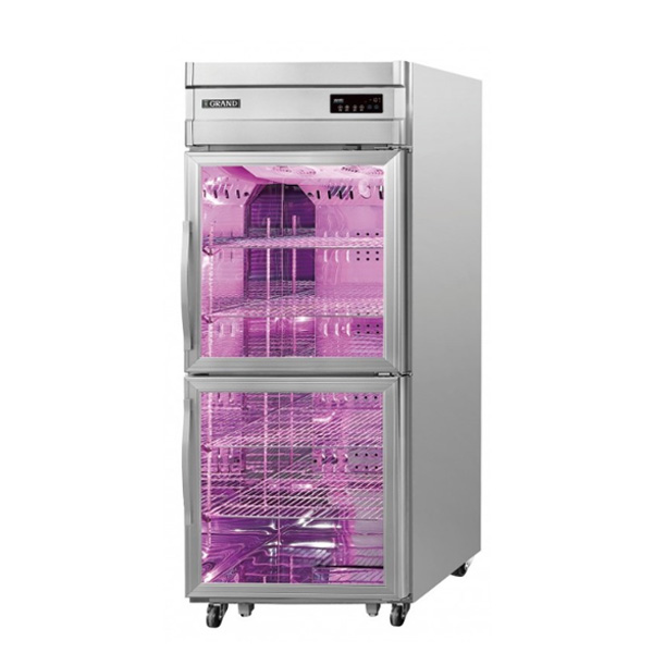 [동양렌탈]그랜드우성 간냉식 고기숙성고 30박스 샷시유리문