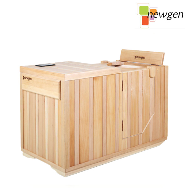 [비에스온]뉴젠 원적외선 반신욕기 허브미라이프(편백)